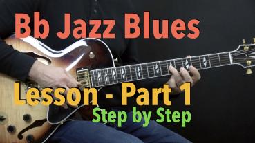 Bb Jazz Blues Lesson - Part 1